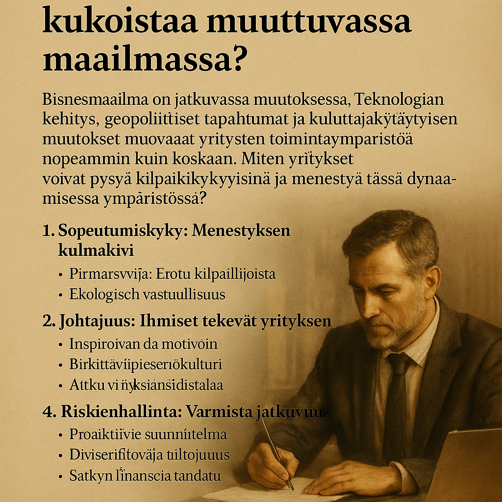 Copilotin tekemä kuva Bisnes