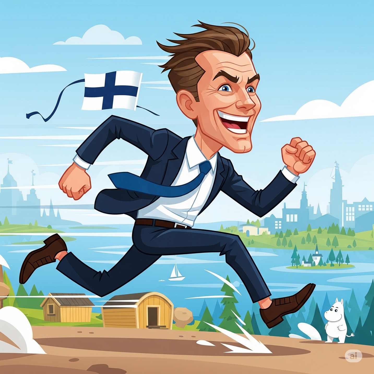 Alexander Stubb triathlon