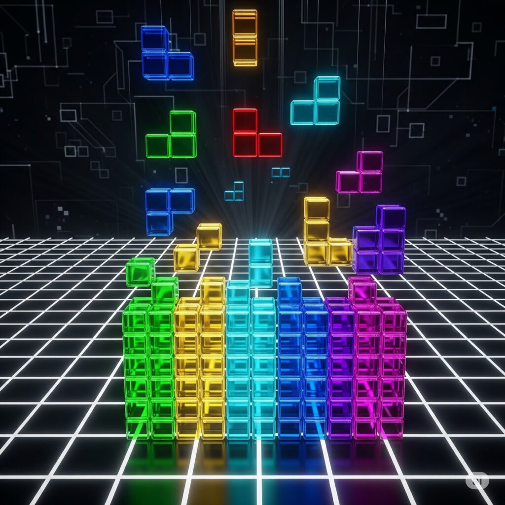 ChatGPT 5 luoma tetris.