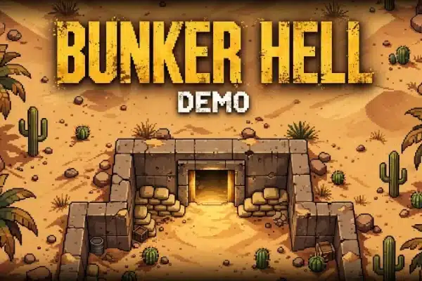 Bunker Hell demo – 2D-selviytymispeli Godotilla